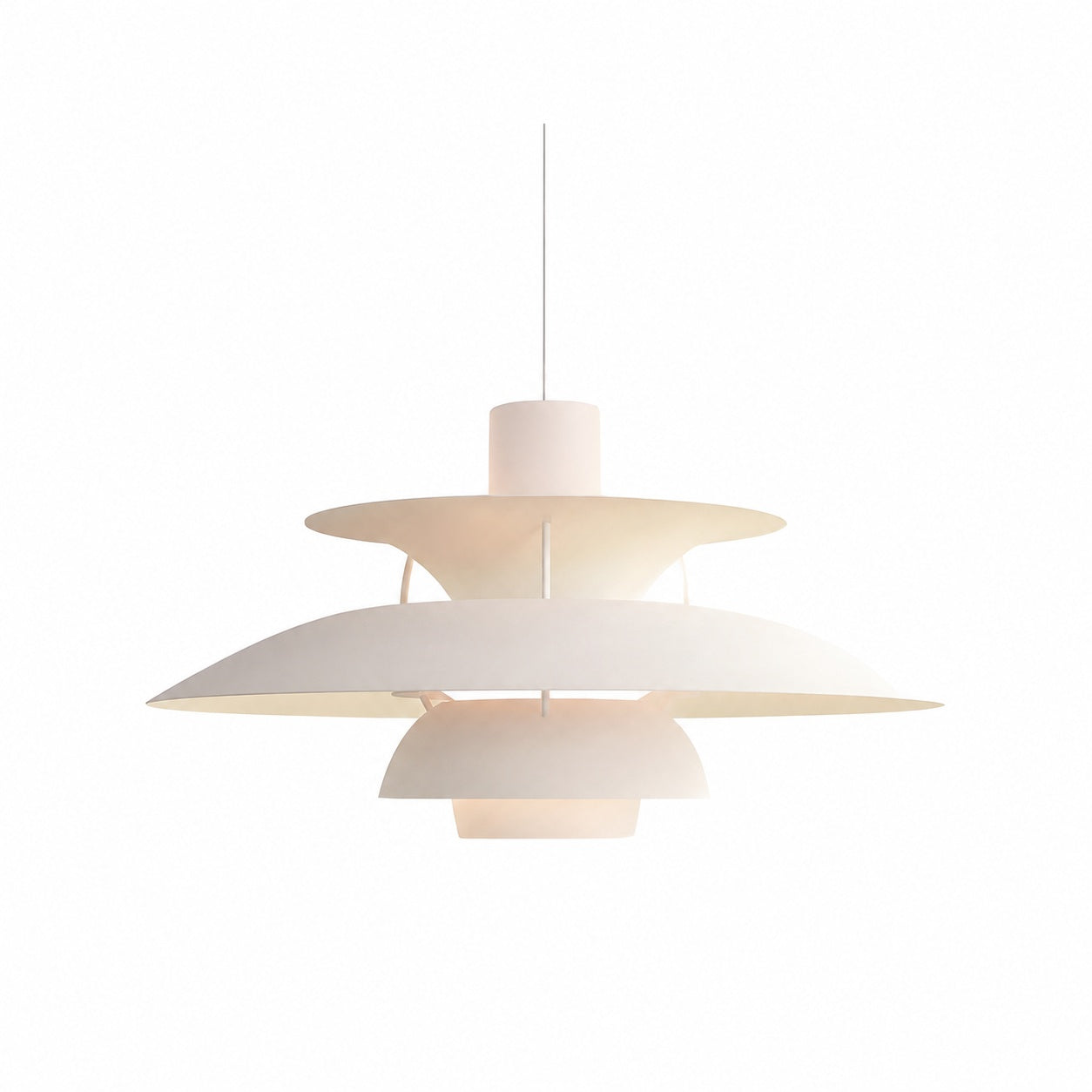 Layora Modern Scandinavian Pendant Light – Multi-Color Aluminum Design for Dining and Living Room N38