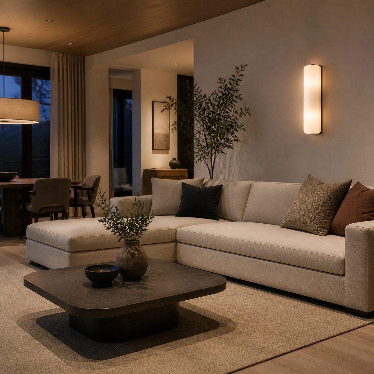 Rylor Wall Light - Modern Double Sconce Fixture for Indoors