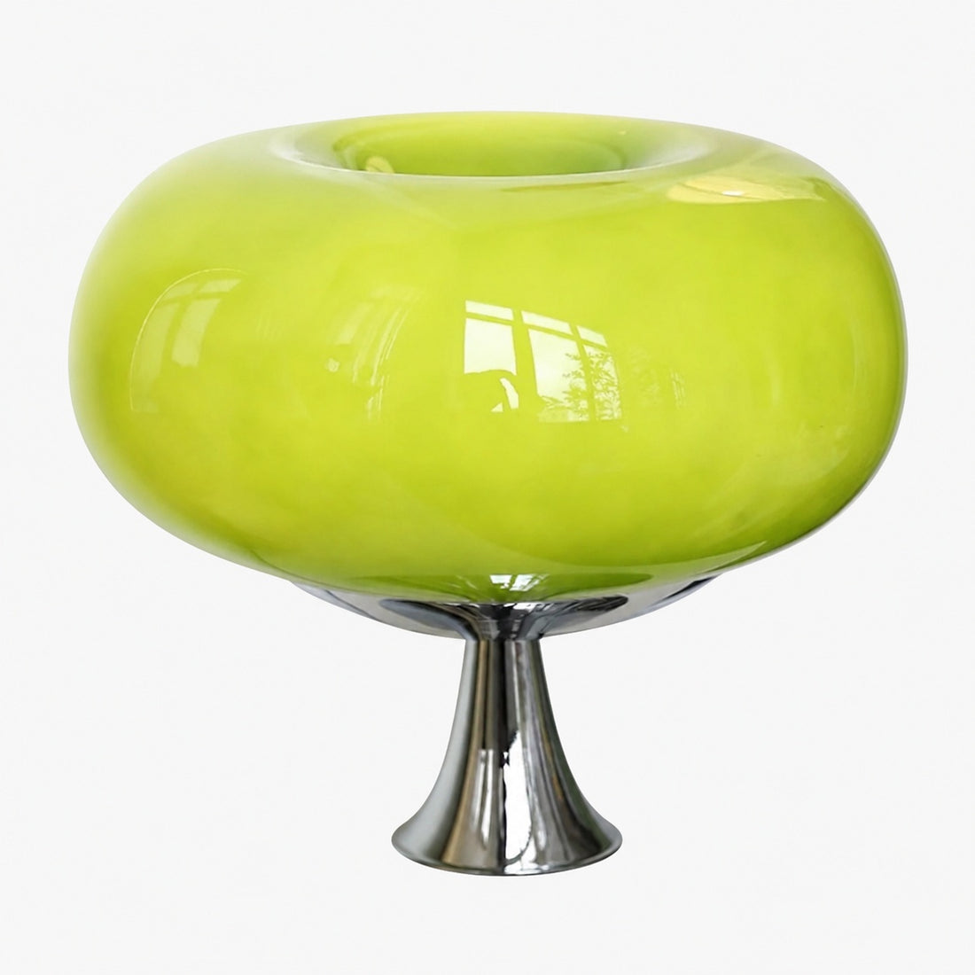 Lollora Decorative Table Lamp – Sculptural Glass Accent Light for Bedroom or Living Room