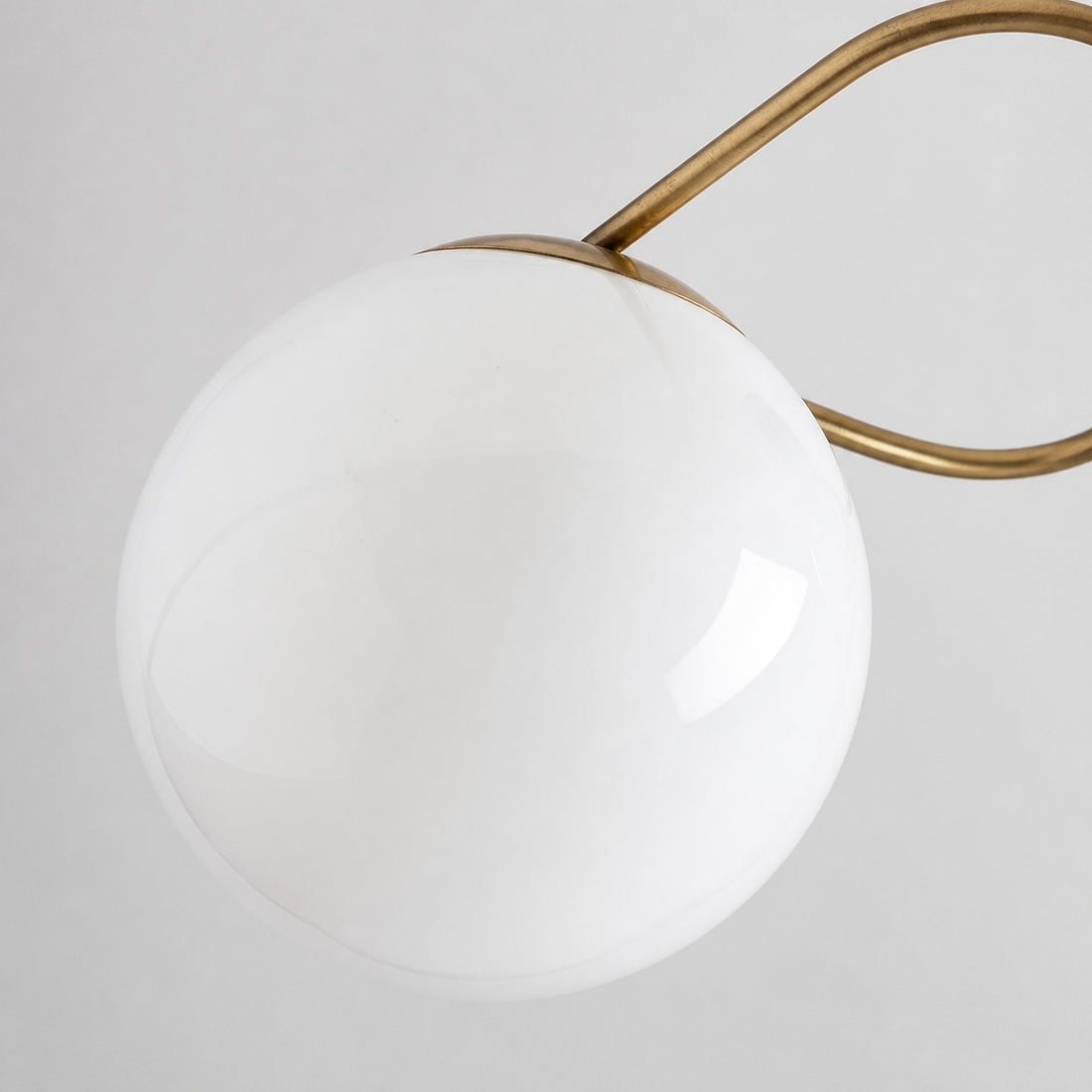 Brimush Modern Multi-Globe Flush Mount Lamp with Soft Diffused Light for Entryway or Living Room