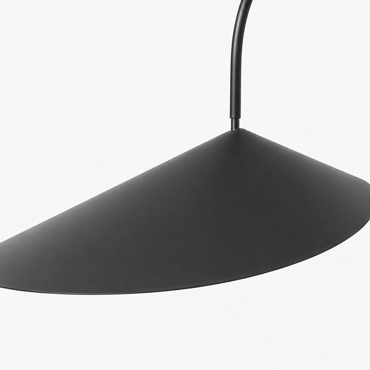 Nulavo Swivel Floor Lamp - Marble Base with Leaf-shaped Shade Modern Style for Living Room
