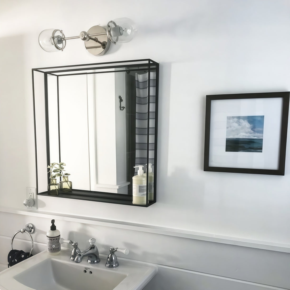 Double Head Sconce - Bubble Pop Vanity Glass Wall Light