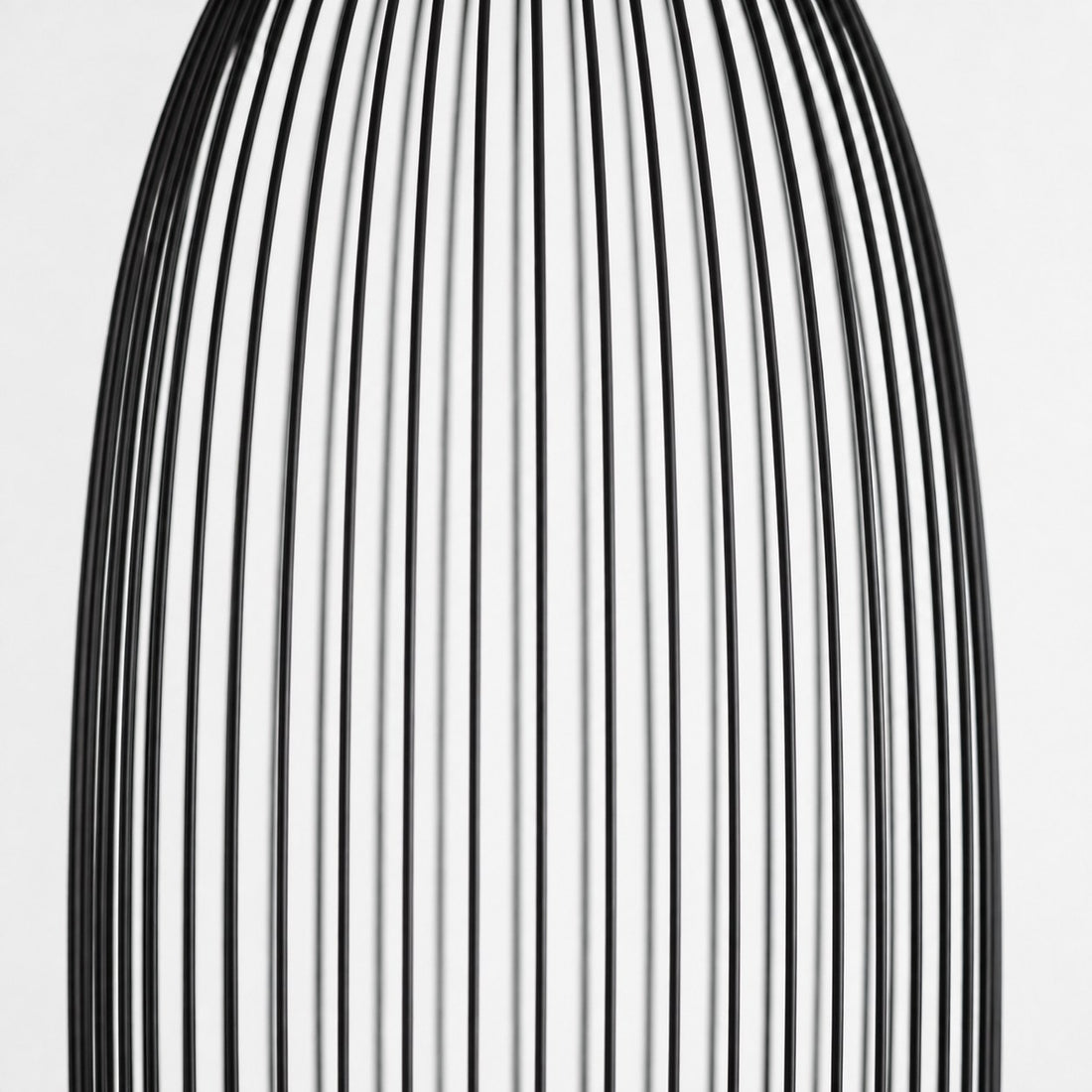 Radiloop Minimalist Suspension Lamp - Metal Lantern-Inspired Design for Dining Room N48