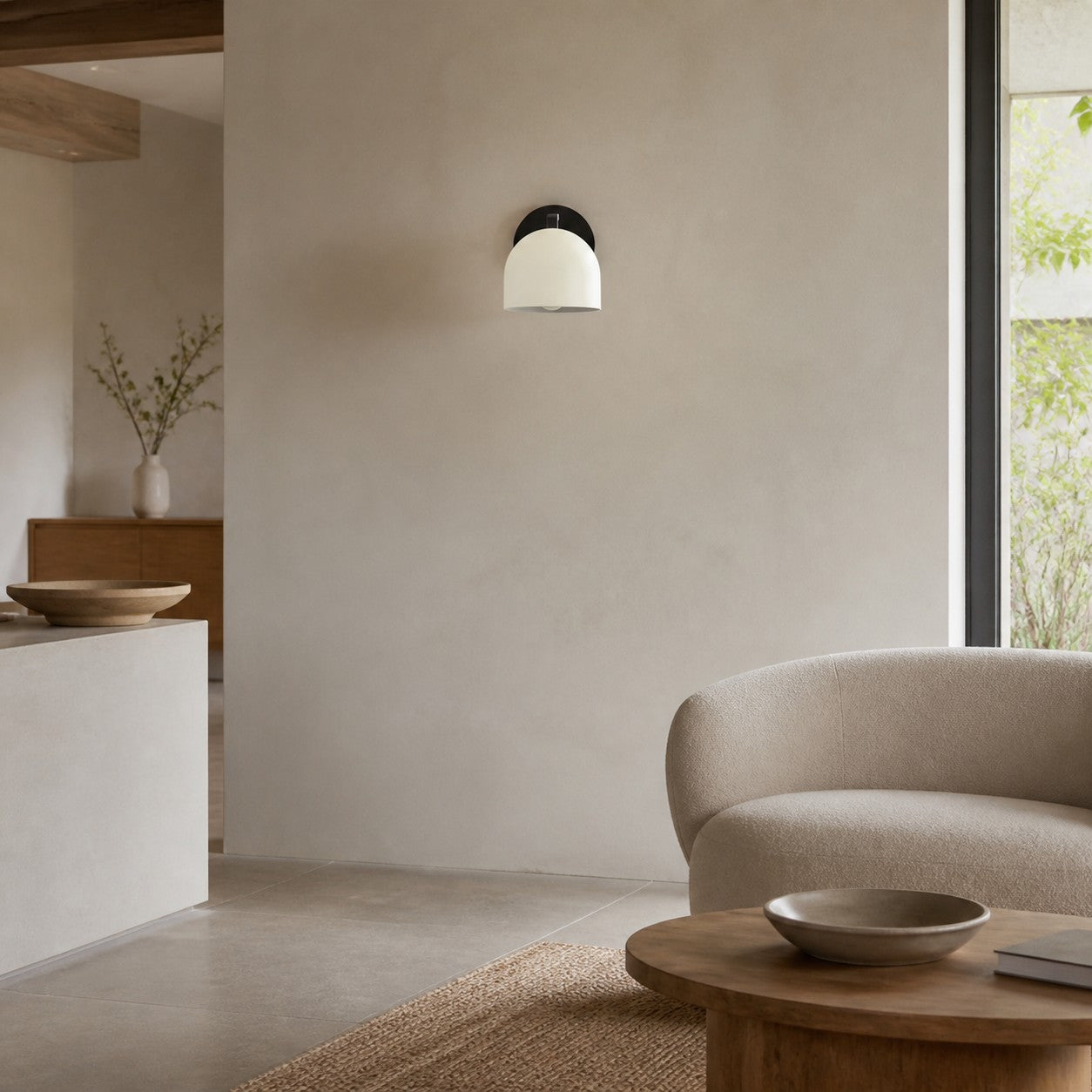 Metio Dome Decorative Wall Sconce Light - Elegant Indoor Lighting Fixture