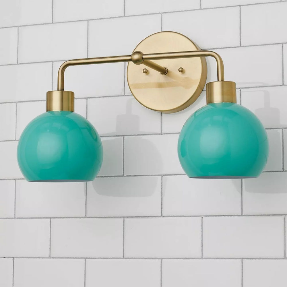 Double Bubble Pop Wall Sconce - Colorful Vanity Wall Light