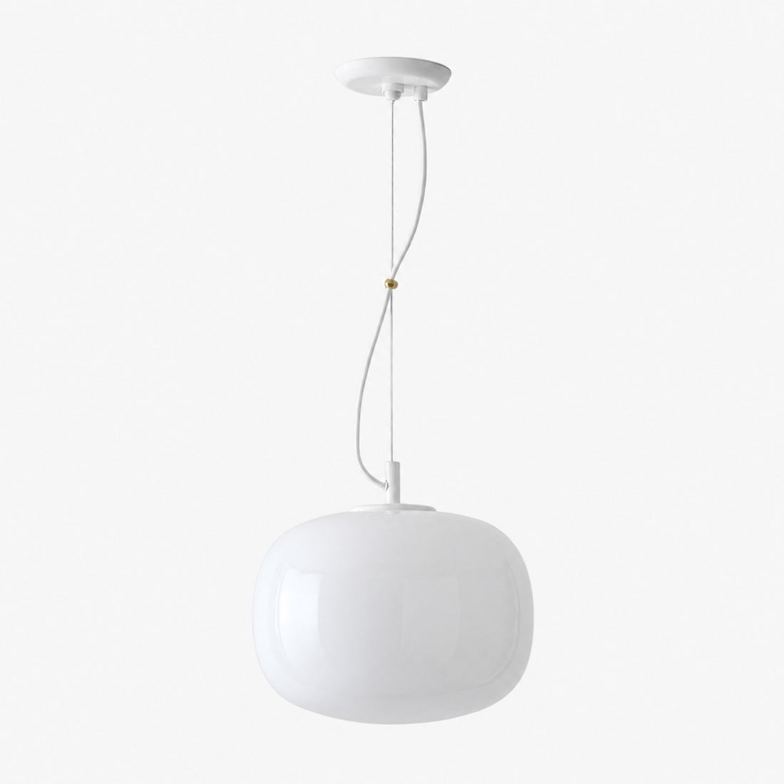Lumivelle Minimalist Glass Pendant – Adjustable Height Dimmable Design