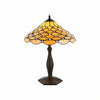 TF Pearl Stained Glass Table Lamp - Bedroom and Living Room Ambient Light