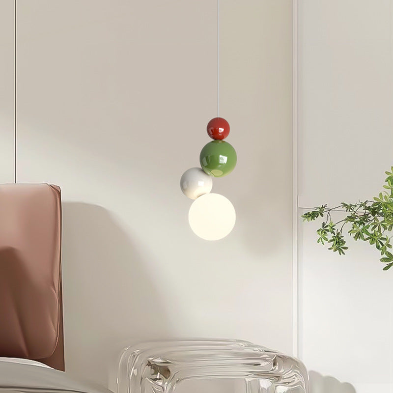 Nodic Style Globe Multicolor Pendant Lamp