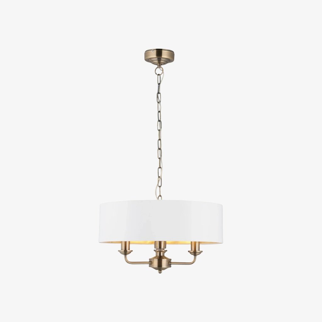 Tela Classic Multi-Light Design Pendant Light - Traditional Style Hanging Lamp for Dining Room