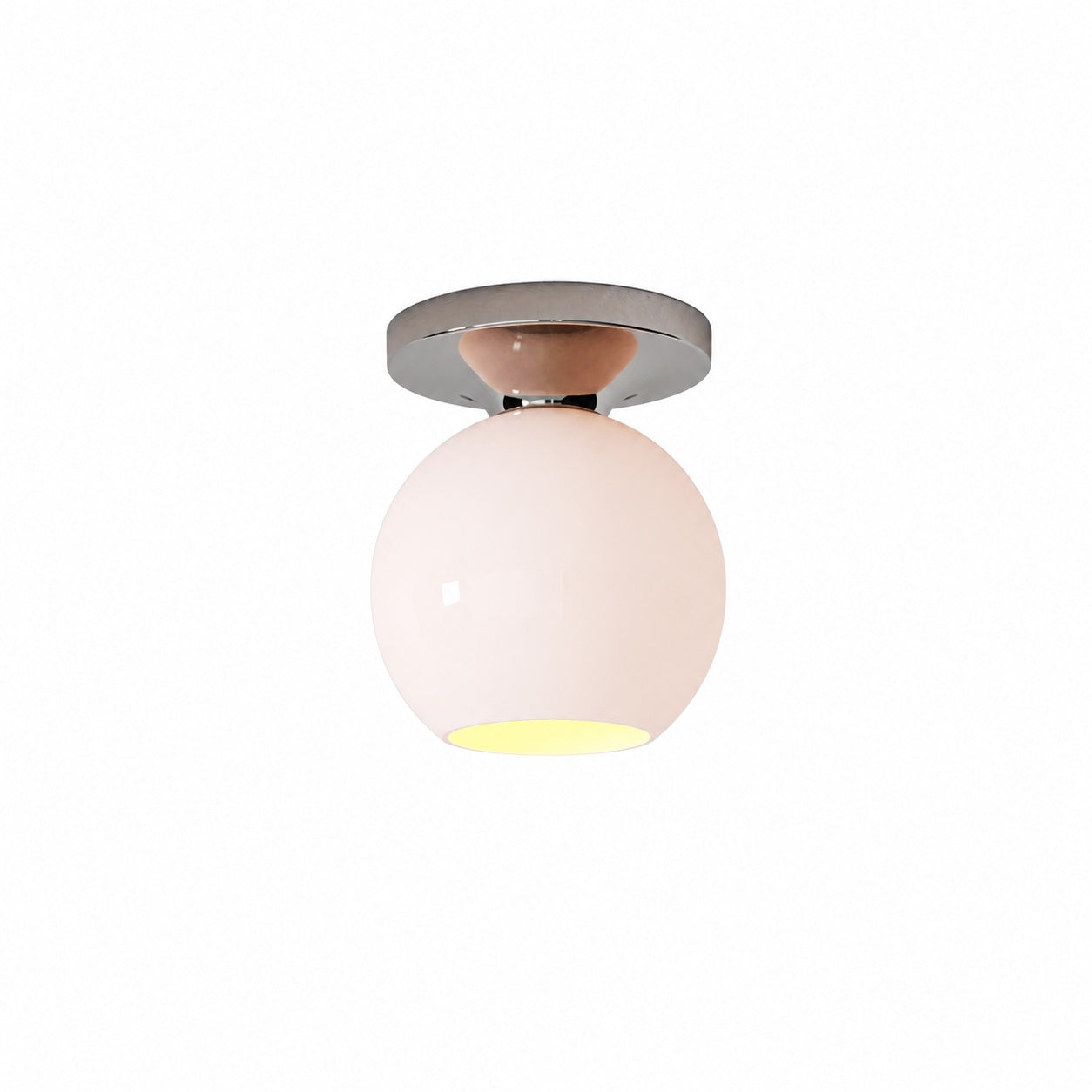 Selvion Modern Globe Pendant Light - Damp-Rated Bathroom Lighting - Luxe Glass Shade