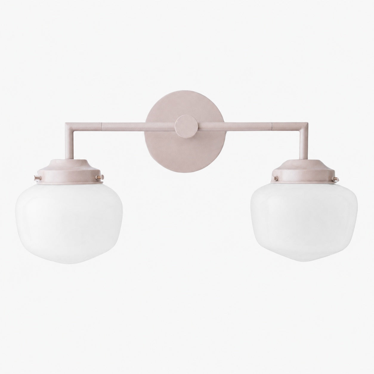 Opalume Glass Vanity Light - Vintage Inspired Bathroom Wall Lighting