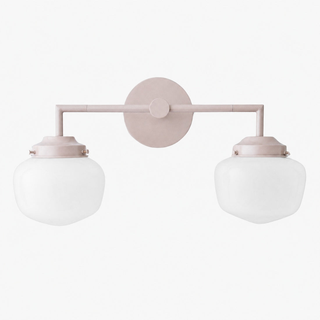 Opalume Glass Vanity Light - Vintage Inspired Bathroom Wall Lighting