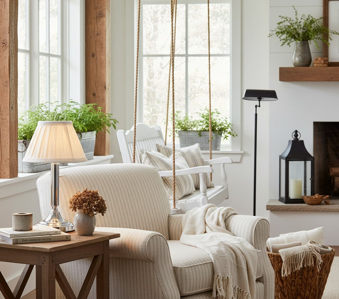 Trova Wireless Table Lamp with Sculptural Silhouette - Modern Portable Lighting for Living Rooms and Bedrooms