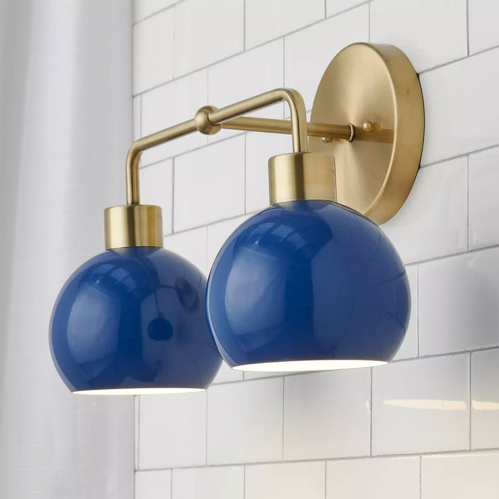Double Bubble Pop Wall Sconce - Colorful Vanity Wall Light