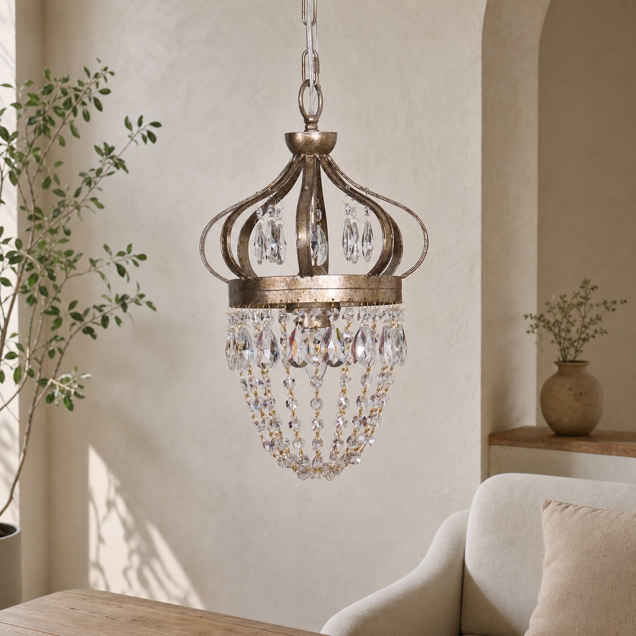 Abella Tear Drop Chandelier