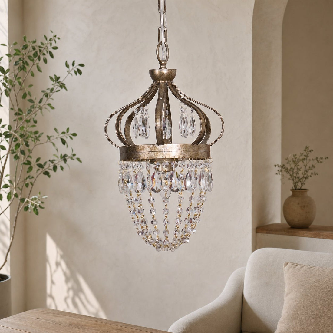 Abella Tear Drop Chandelier