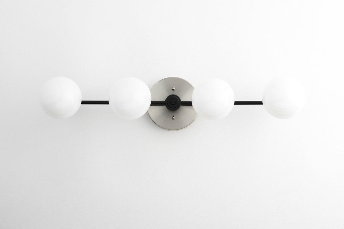 Glorica Glass Long Vanity Light - Modern Minimalist Wall Sconce Design