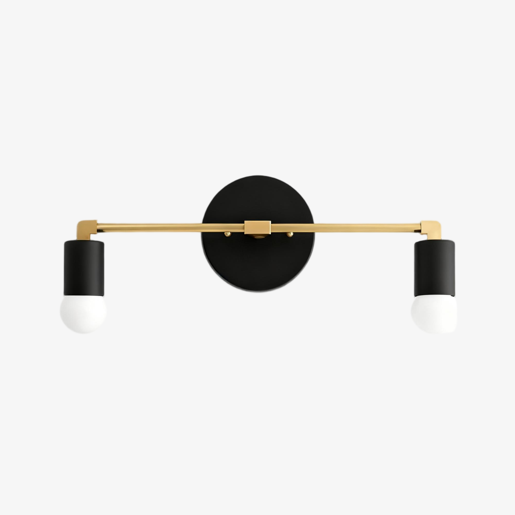 Mobilux Line industrial Bathroom Vanity Light - Minimalist Wall Sconce - Elegant Fixture