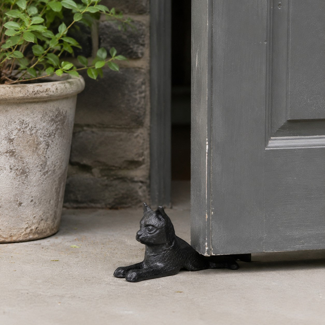 Guardian Cast Iron Door Stopper