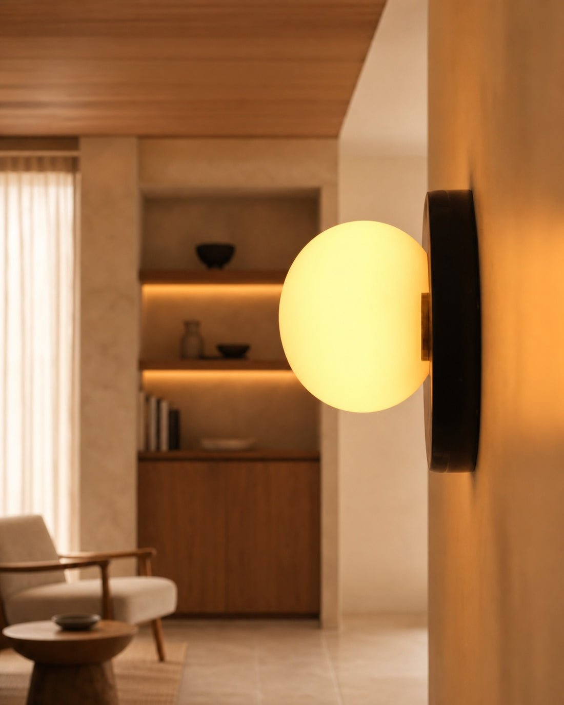 Lucie Flushmount Sconce