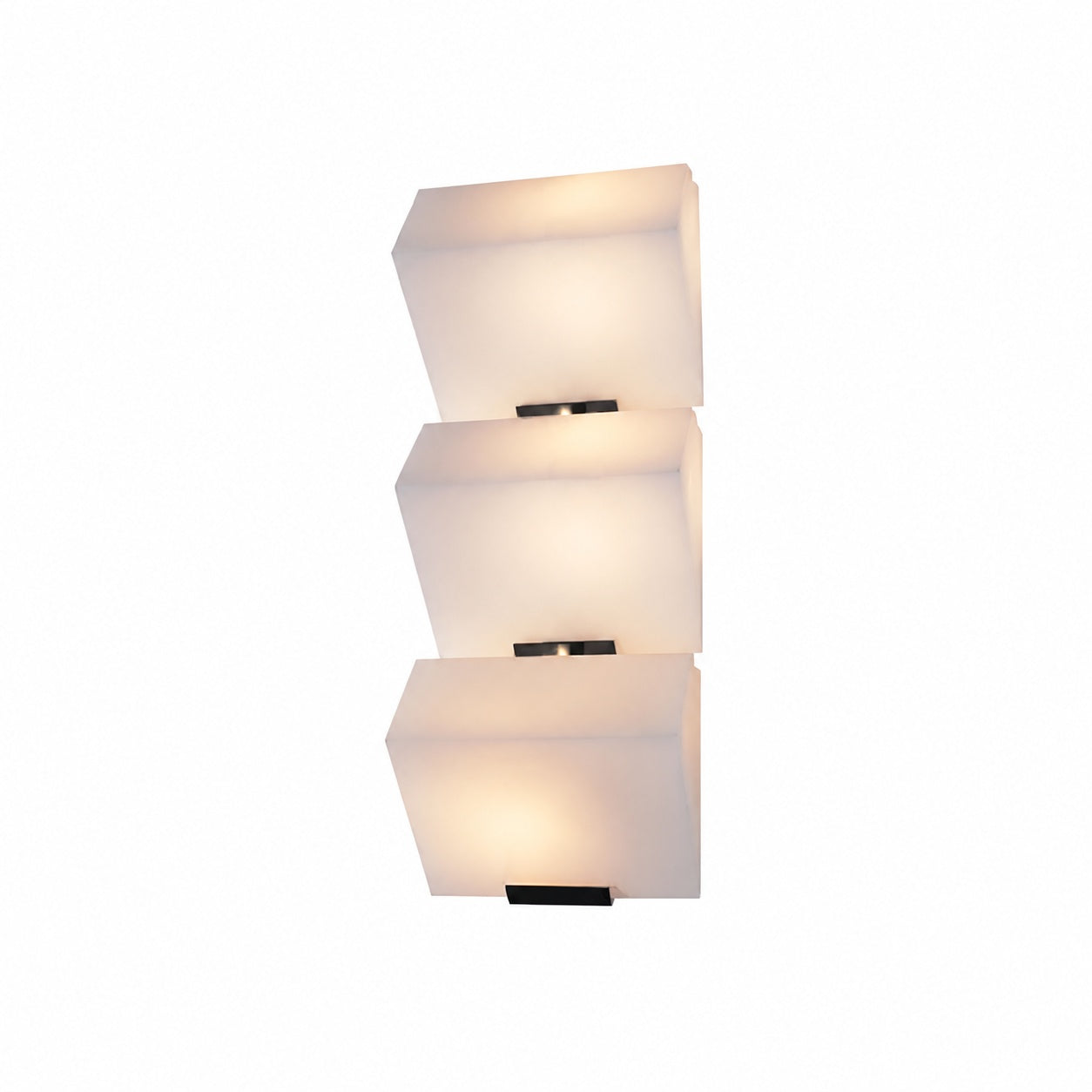 Modern Alabaster Wall Lamp – Minimalist Staircase Sconce for Hallway Corridor Lighting