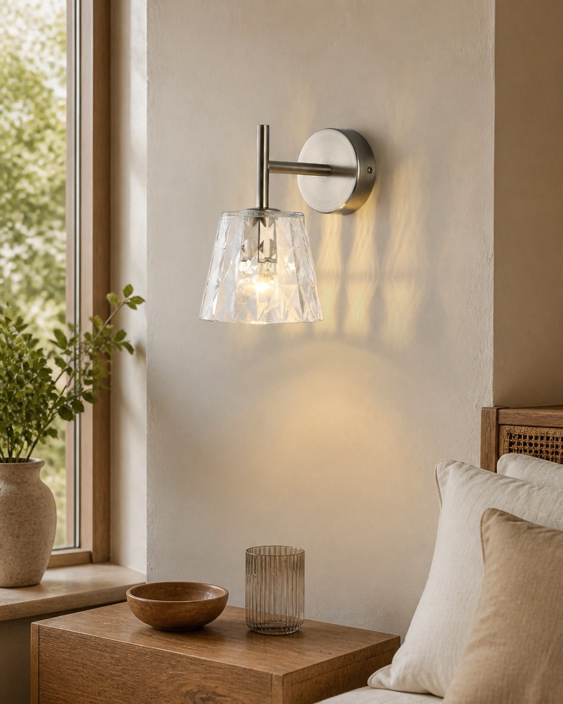Filiyano Glass Wall Lamp