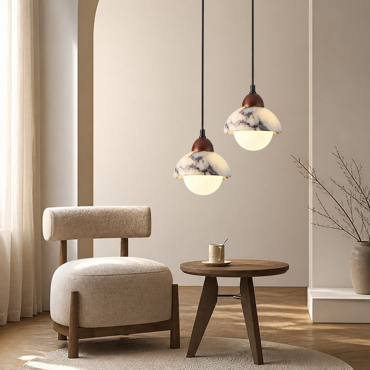 Polaris Marble Pendant Lamp