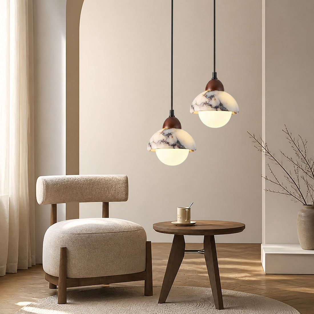 Polaris Marble Pendant Lamp