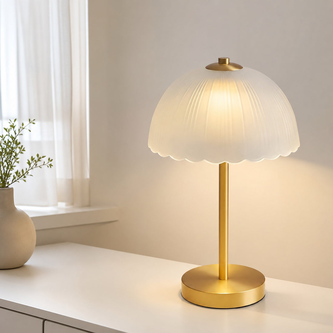 Small Umbrella Table Lamp
