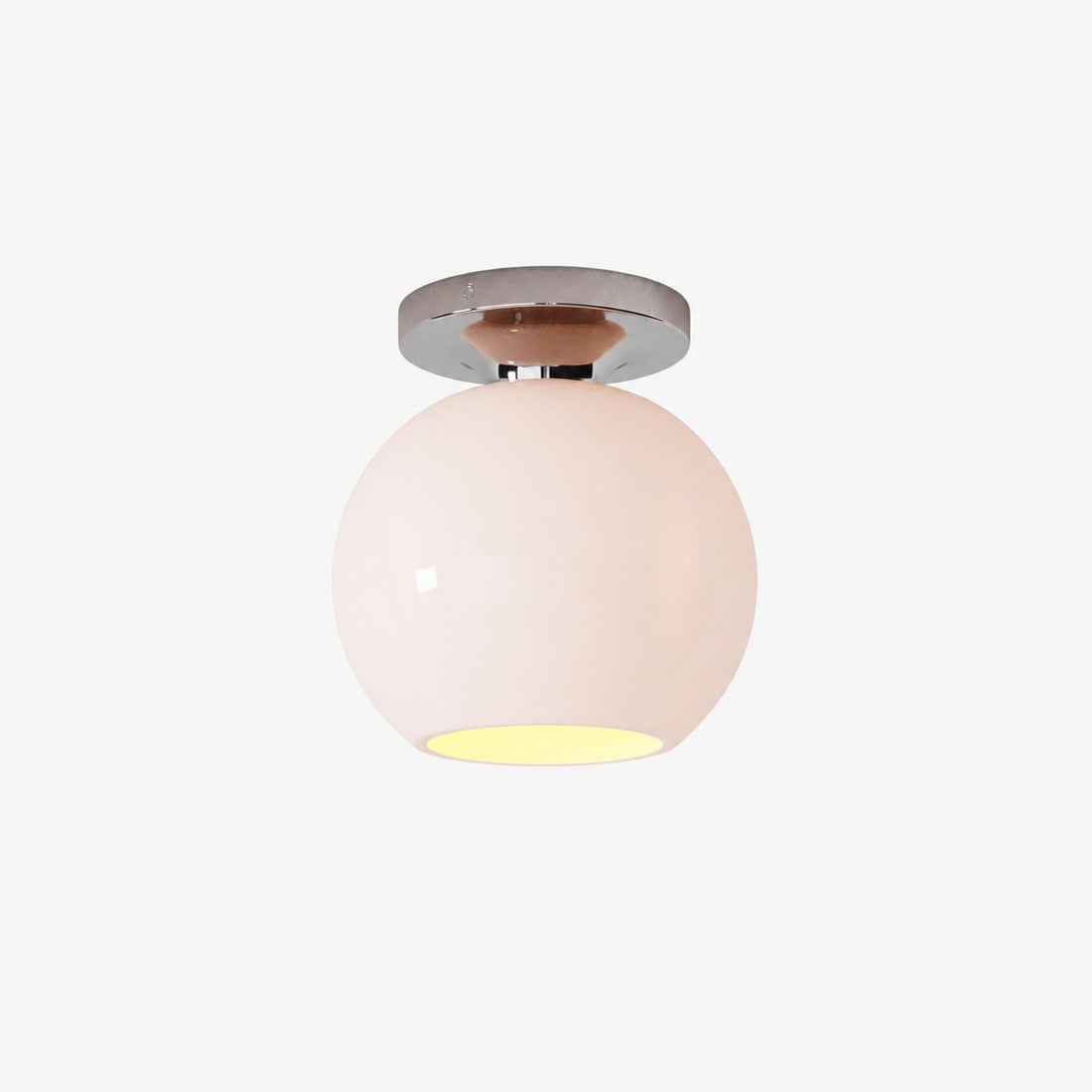 Selvion Modern Globe Pendant Light - Damp-Rated Bathroom Lighting - Luxe Glass Shade