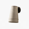 Zalen Textured Linen Bronze Wall Light – Soft Retro Wall Sconce for Reading Nook