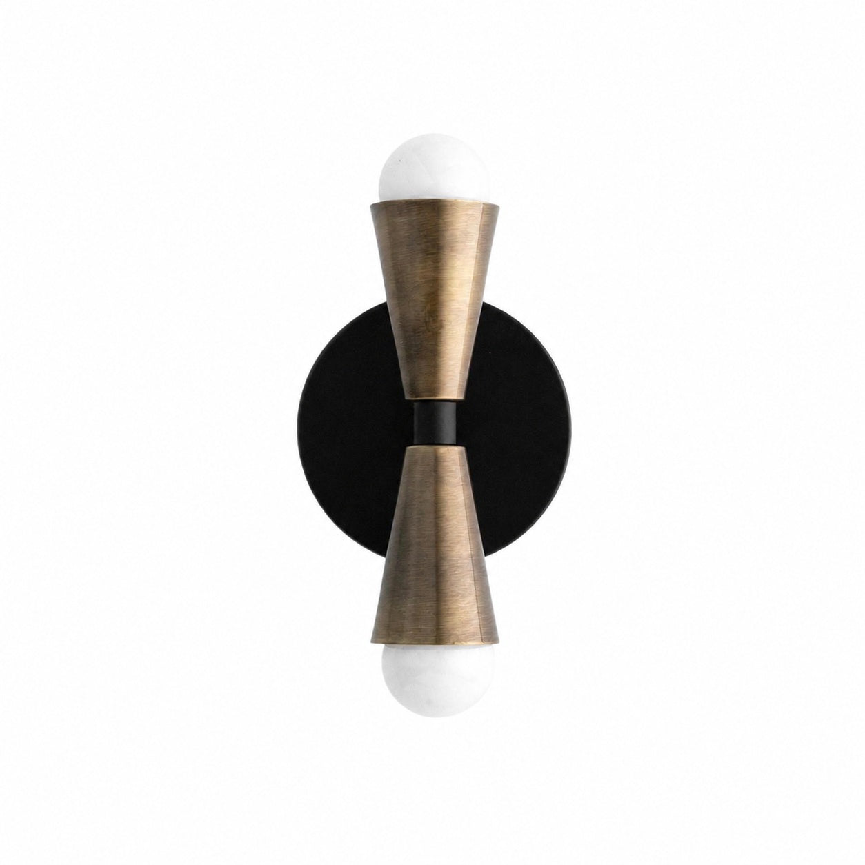 Pyralis Cone Linear Statement Wall Sconce - Modern Two Light Fixture