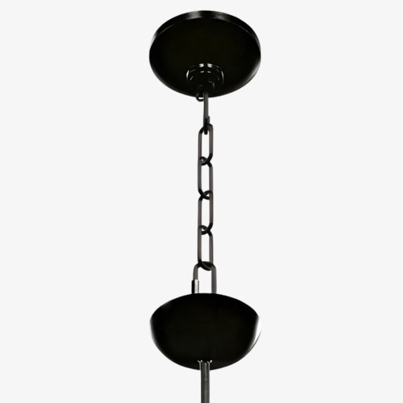 VertiFount Architectural Vertical Chandelier with Multi Light Structure for Open Interiors