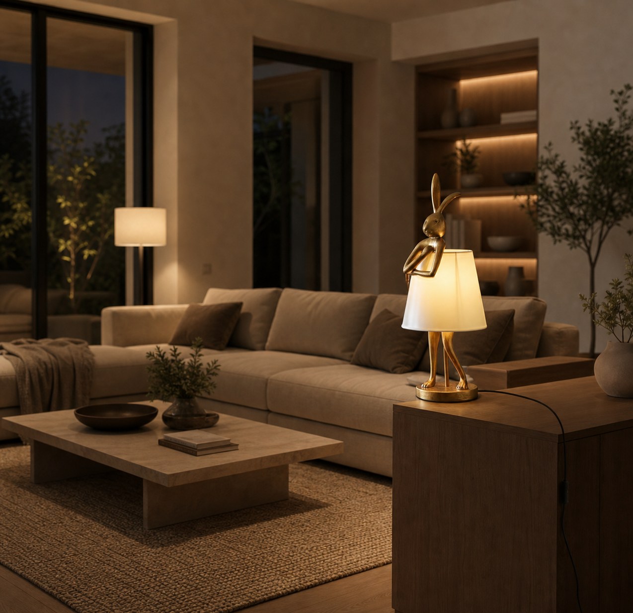 Chester Rabbit Table Lamp
