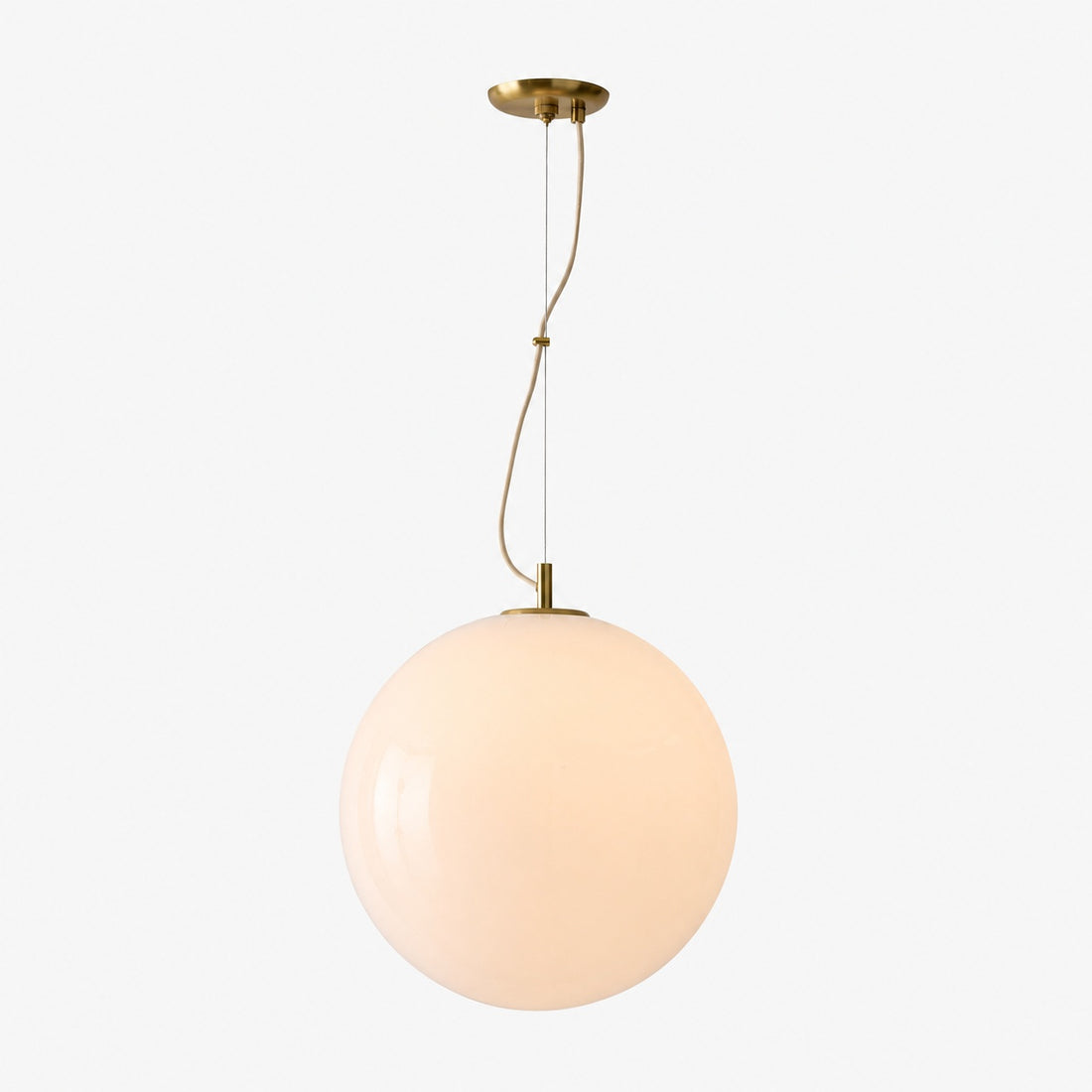 Lumivelle Minimalist Glass Pendant – Adjustable Height Dimmable Design