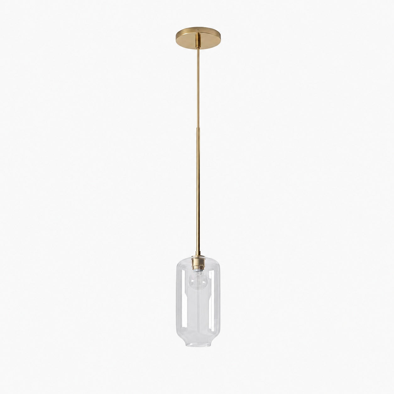 Lumivelle Pebble Pendant Light - Adjustable Glass Shade - Modern Lighting