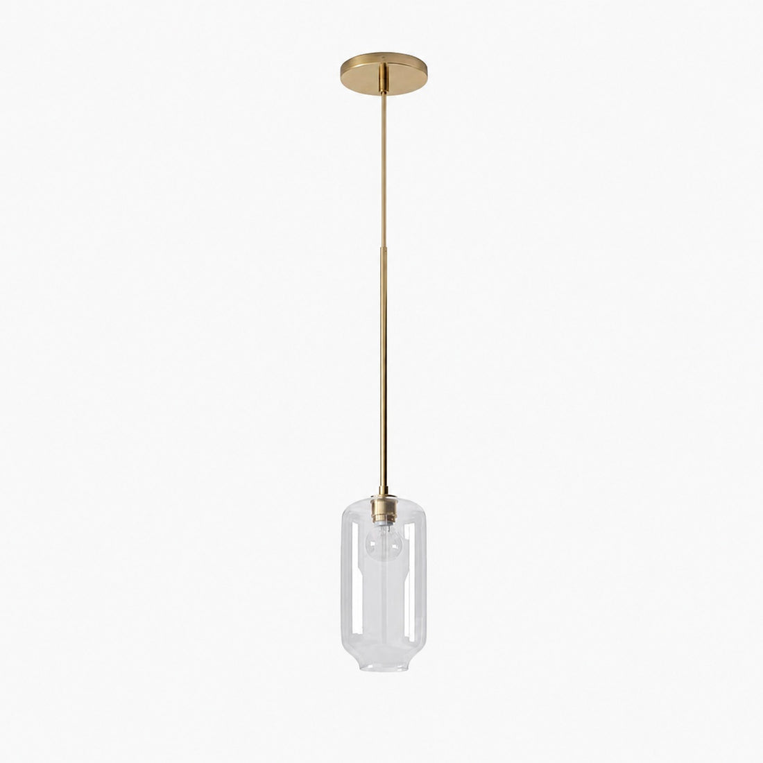 Lumivelle Pebble Pendant Light - Adjustable Glass Shade - Modern Lighting