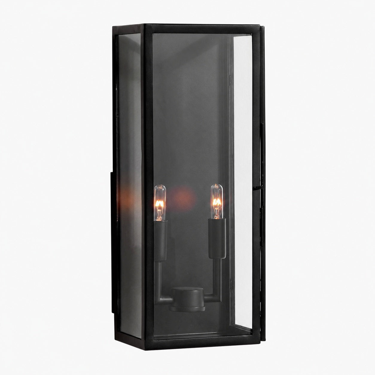 Ferrix Industrial Iron Outdoor Wall Lamp - Lighting Stylish Exterior Glass Lighting
