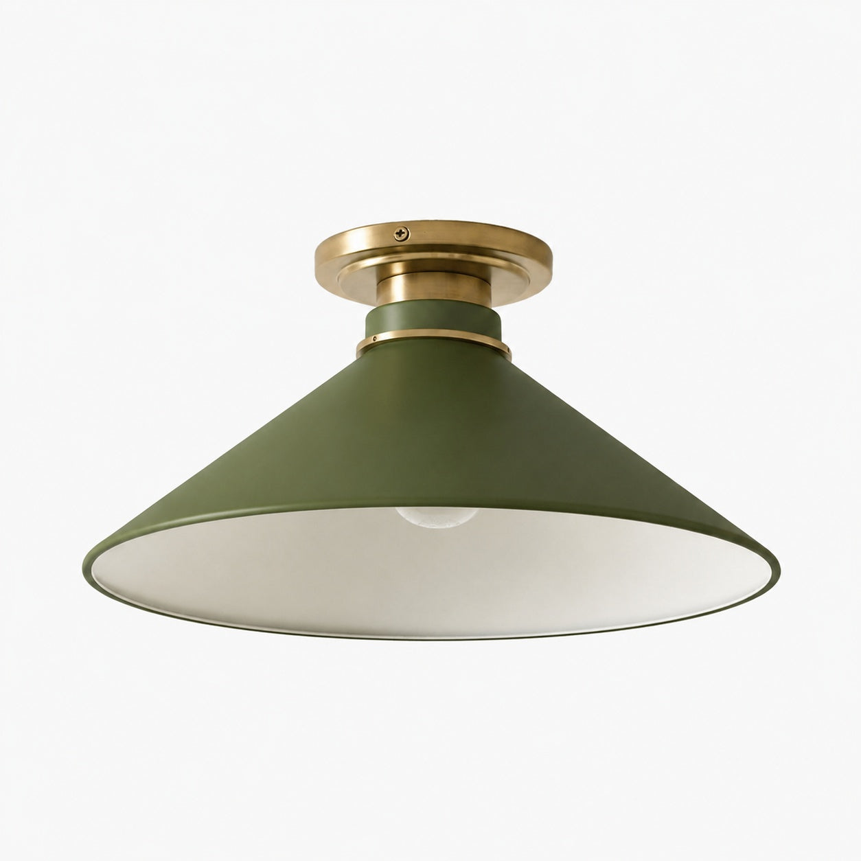 Aurenza Timeless Flush Mount Light - Farmhouse Design with Simple Elegant Charm
