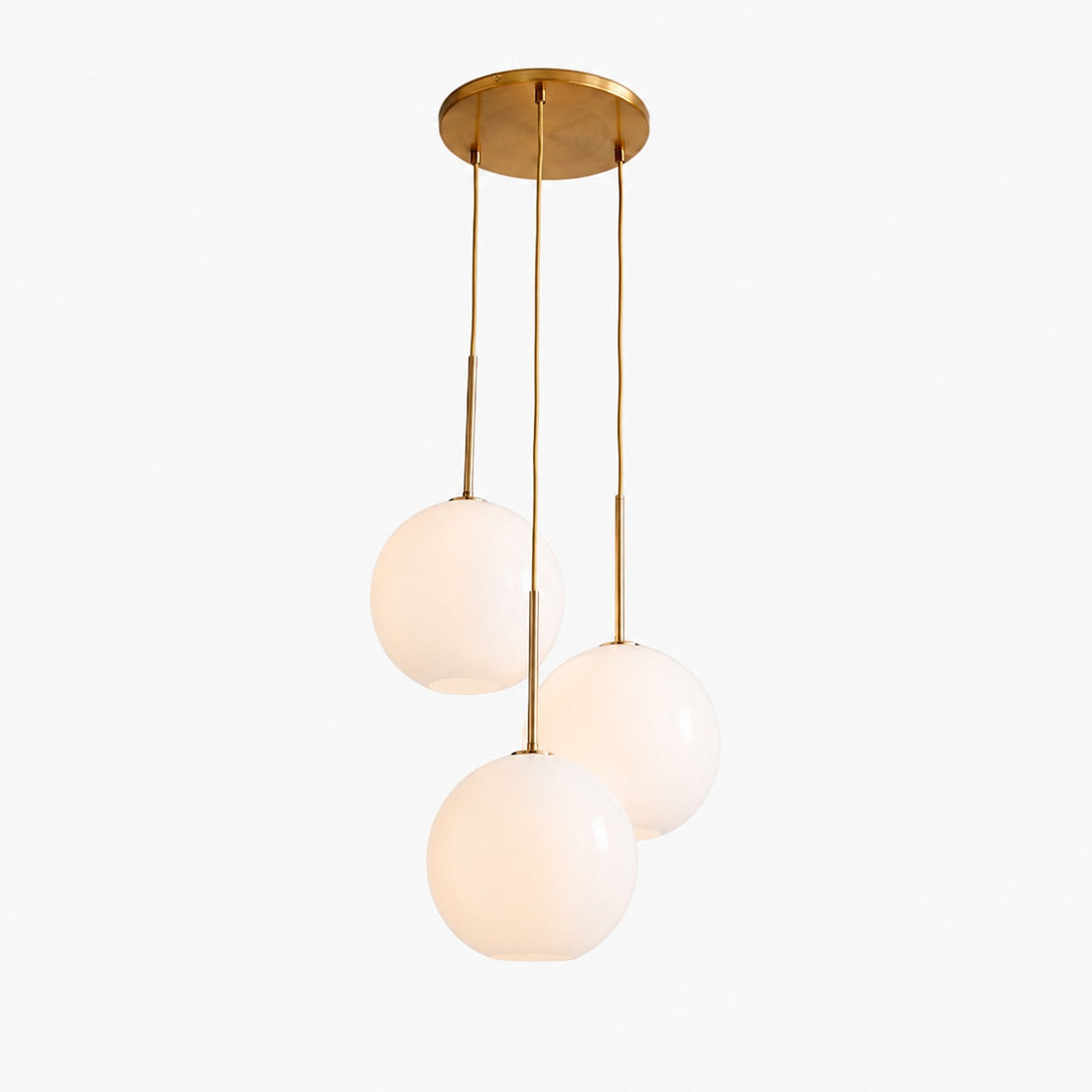 Selvion Minimalist Crystal Chandelier - Handcrafted Glass Sculptural Lighting Fixture