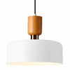 Orbulis Natural Wood Grain Circular Pendant – Modern Minimalist Light for Islands and Foyers
