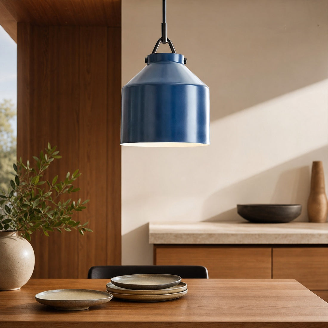 Hanton Modern Metal Pendant Light - Hanging Lamp for Kitchen