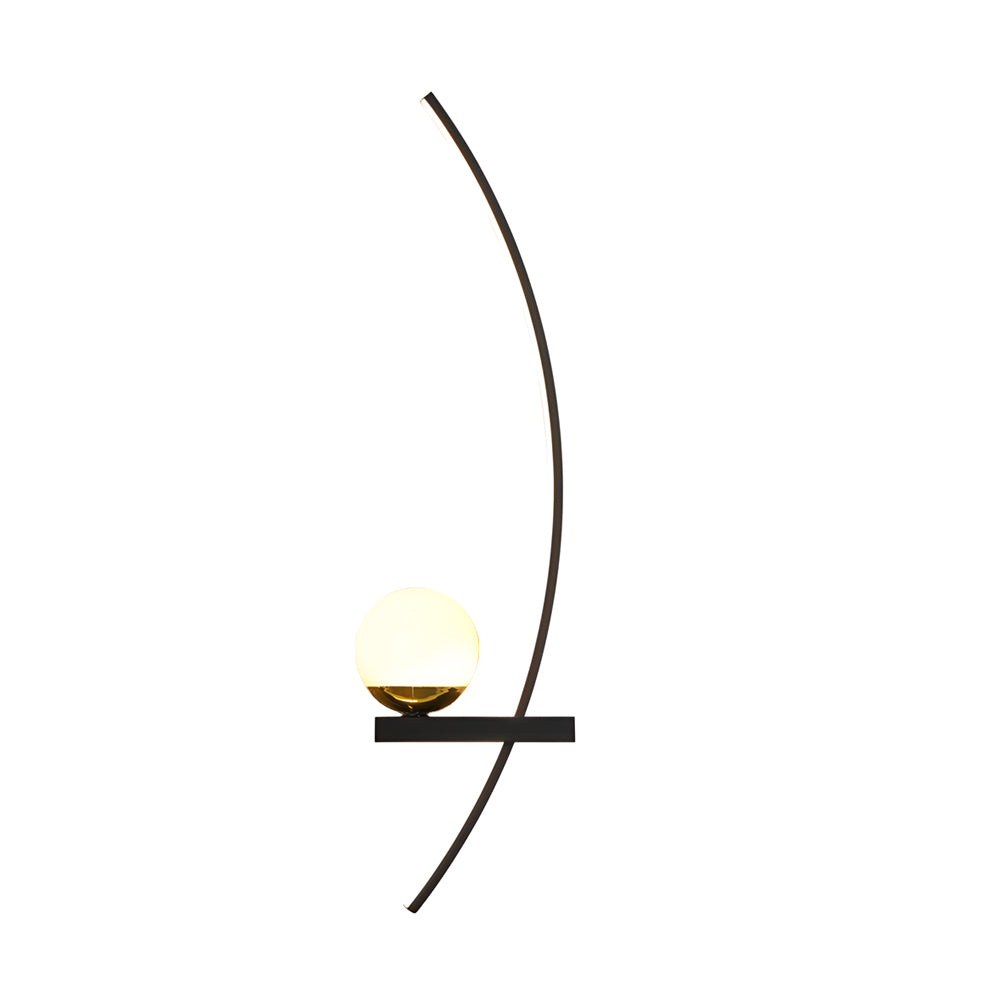 21'' Curved Strip 3 Step Dimming LED Wall Sconce