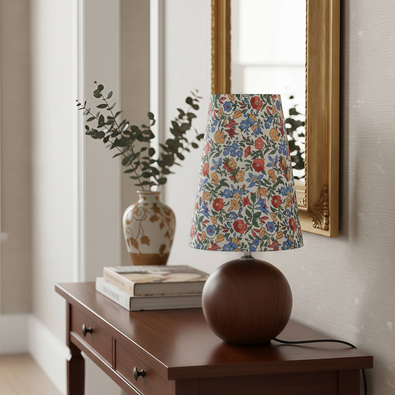Petalyra Floral Accent Table Lamp - Sculpted Decorative Form Ambient Lighting for Home Use