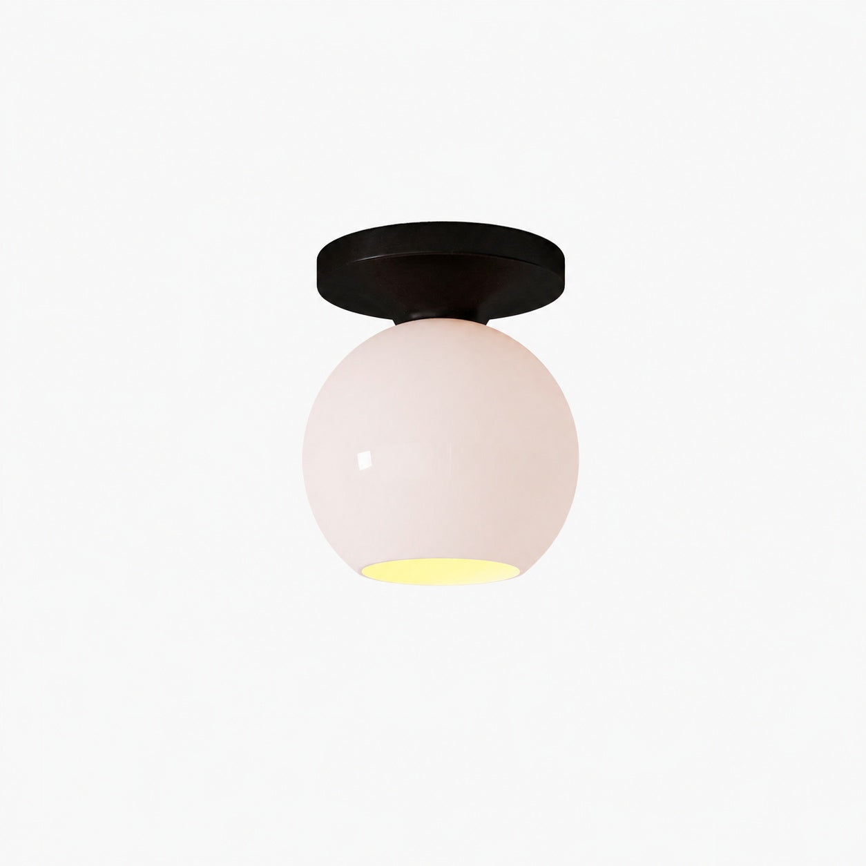Selvion Modern Globe Pendant Light - Damp-Rated Bathroom Lighting - Luxe Glass Shade