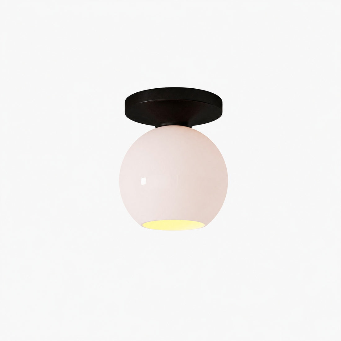 Selvion Modern Globe Pendant Light - Damp-Rated Bathroom Lighting - Luxe Glass Shade