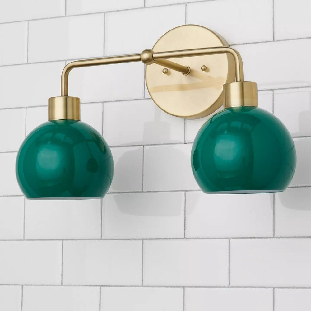 Double Bubble Pop Wall Sconce - Colorful Vanity Wall Light