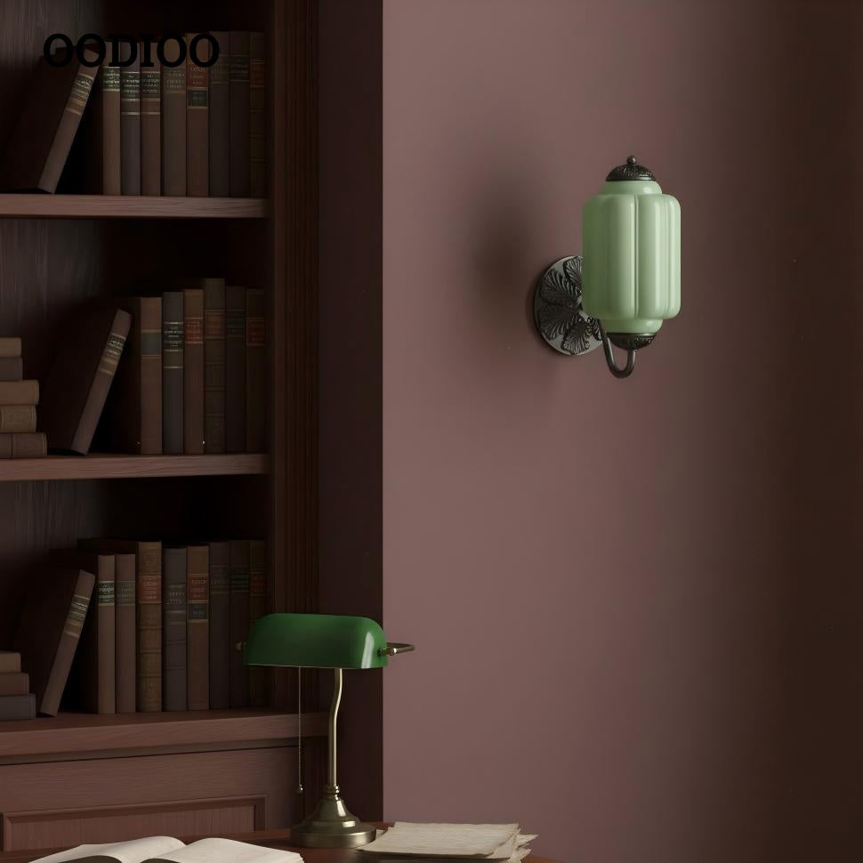 Vintage Milk Glass Sconce - Bedside Cream Eloise Wall Sconce