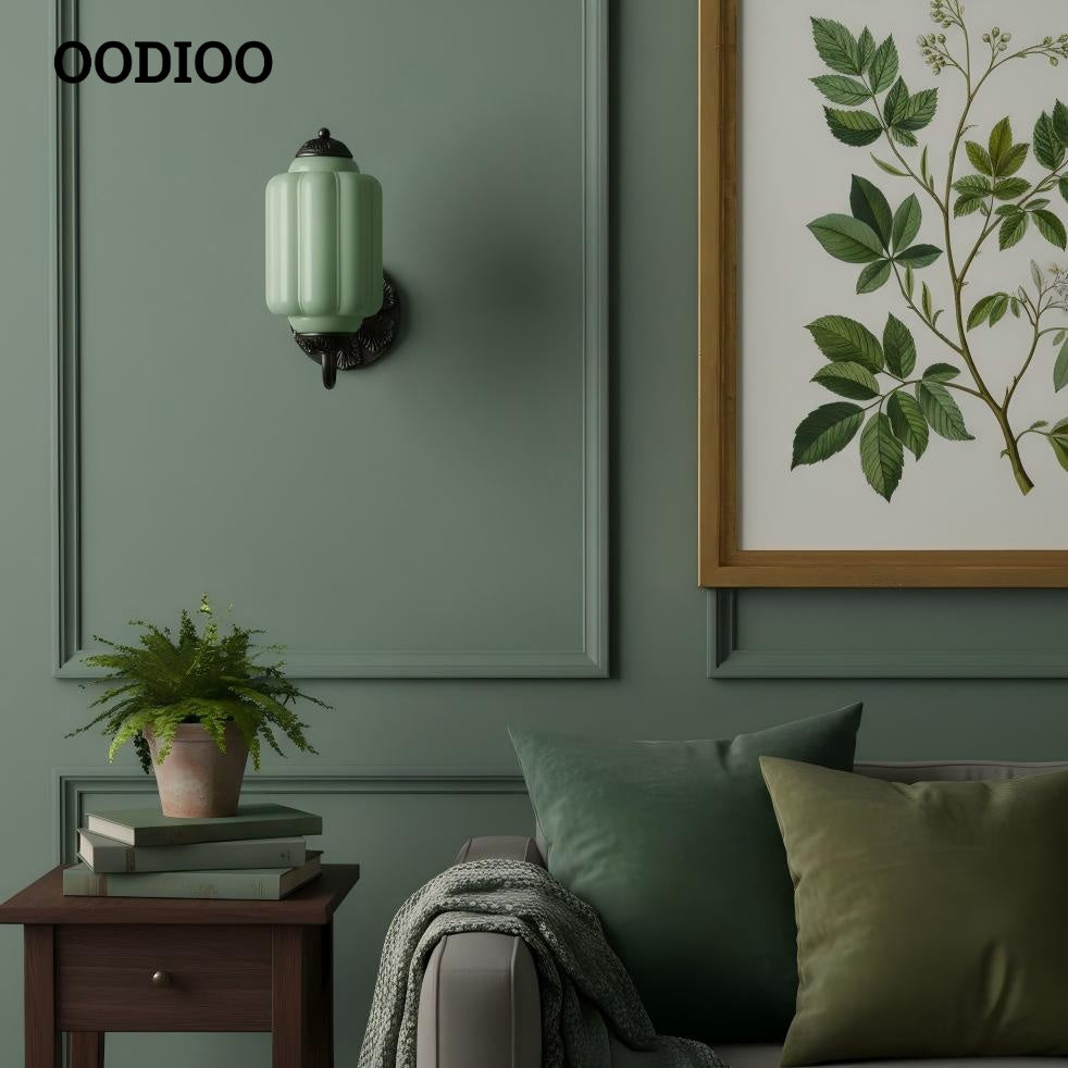 Vintage Milk Glass Sconce - Bedside Cream Eloise Wall Sconce