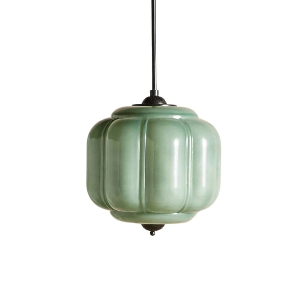 American Vintage Eloise Pendant Lamp With Glass Shade